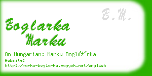 boglarka marku business card